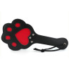 Kinky Puppy Paddle Patte 28 x 13cm Noir-Rouge